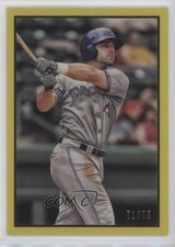 2019 Bowman Heritage Yellow Refractor 71/75 Chad Spanberger #53CP-10 01wi