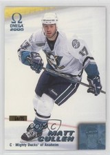 1999-00 Pacific Omega Platinum Blue 64/75 Matt Cullen #1 2vh