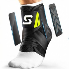 Ankle Brace for Men Women, Sports Sprain Support, Large, 2 Plates