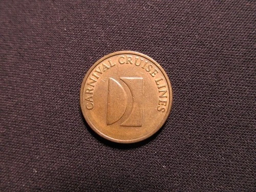 Carnival Cruise Lines Token - Carnival Cruise Lines Gaming Coin-Carnival 25 Coin