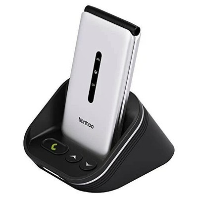 Flip Phone for Seniors 4G, Tianhoo Senior Flip Phone Unlocked with Big Buttons