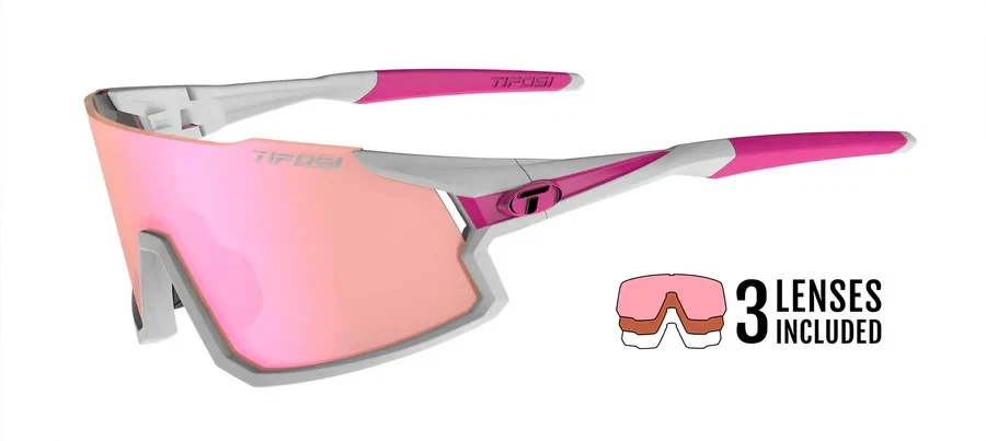 ​Serfas Force 5 Interchangeable Cycling Sunglasses Kit – Pink/Pearl Serfas Force 5 Pink Cycling Glasses Sunglasses New | #173398714 main image 3