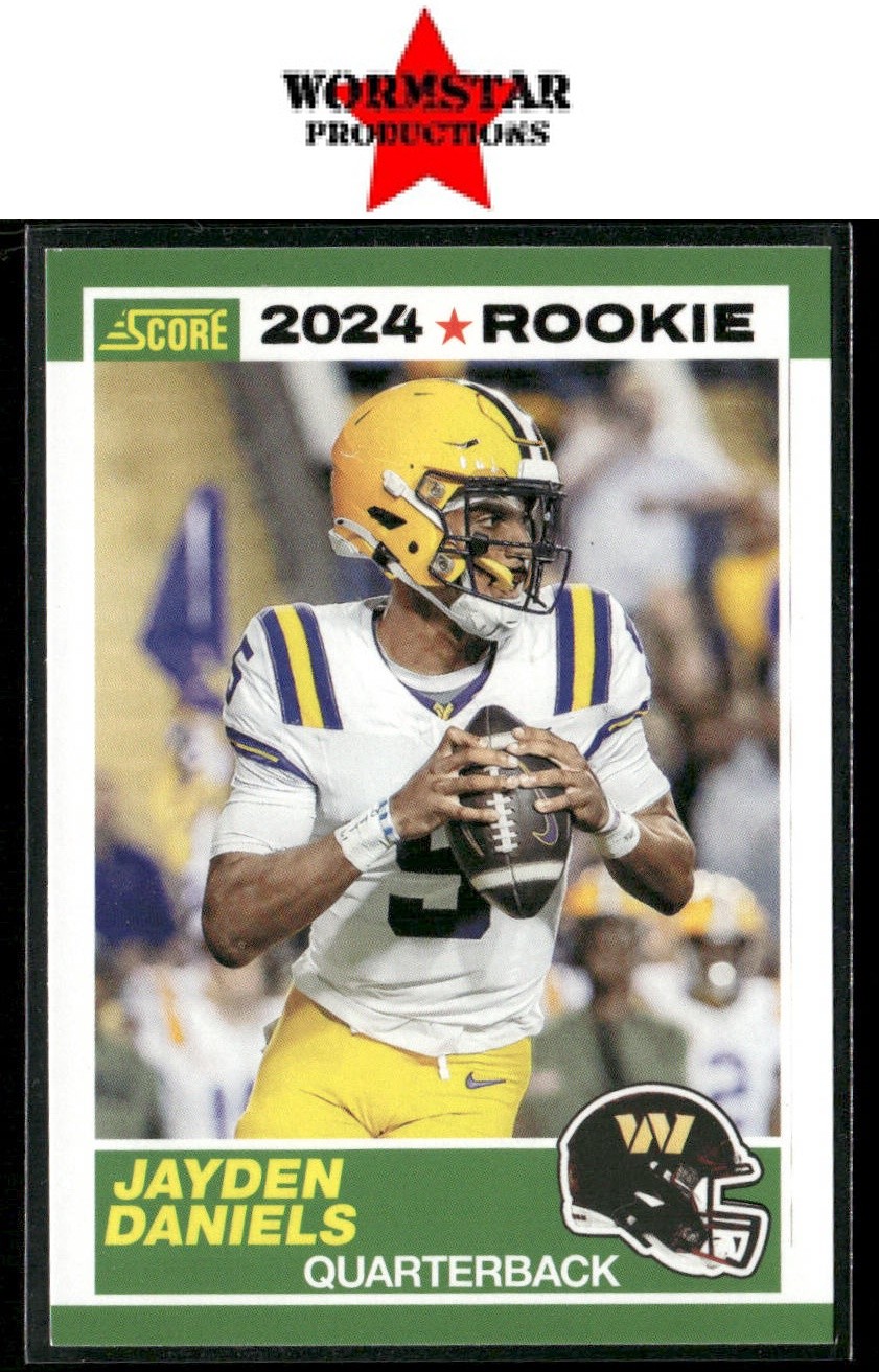2024 Score #2 Jayden Daniels 35th Anniversary Rookies Washington Commanders