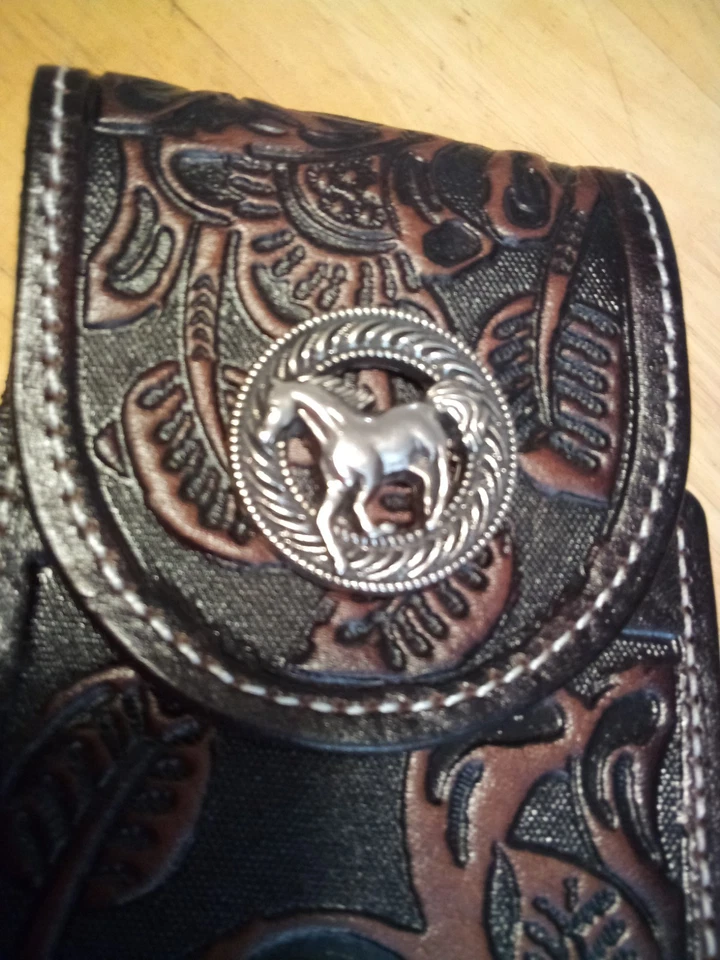 7英寸马匹口袋皮带环手机皮套西部通用 — 第 3/4 张图片