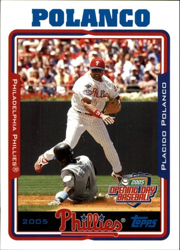 2005 Topps Opening Day Placido Polanco #2 card