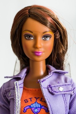 Barbie Puppe Fashion Fever Kayla 2005 H0892 unbespielt Rar Selten Mode Mattel