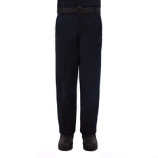 NWT Blauer 6-Pocket Polyester Pants Mens sz 28 Unhemmed Dark Navy 8657