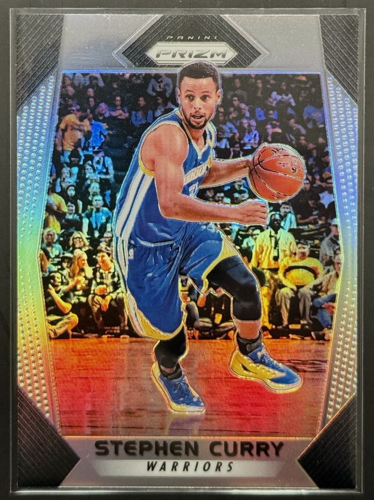 2017-18 Panini Prizm Stephen Curry #41 Silver Prizm — Warriors