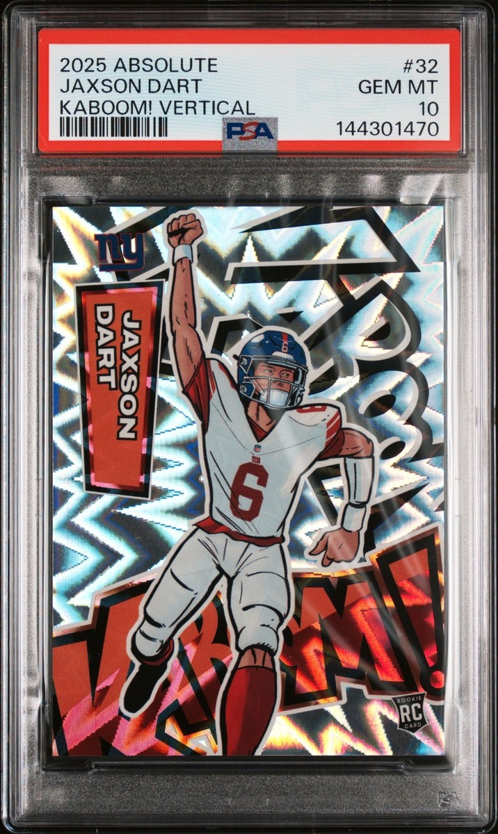2025 Panini Absolute - Kaboom! Vertical Jaxson Dart #32 (RC) for sale  online