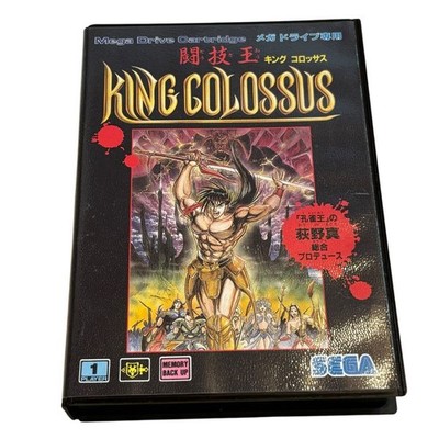 Mega Drive TOGIOH KING COLOSSUS Sega MD Japan