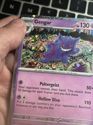 FART SWIRL GENGAR 094/165 151 Promo Pokemon 151 Scarlet Violet
