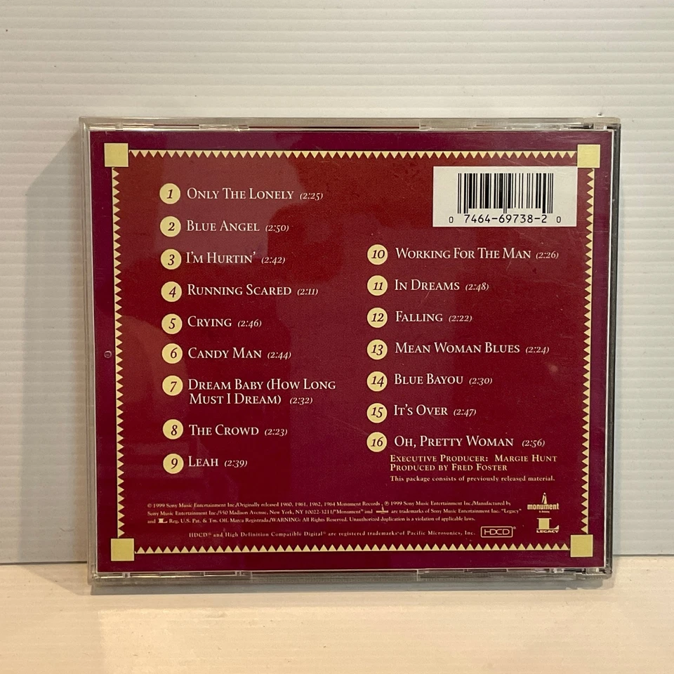 Roy Orbison - 16 Biggest Hits CD - Image 2 of 2