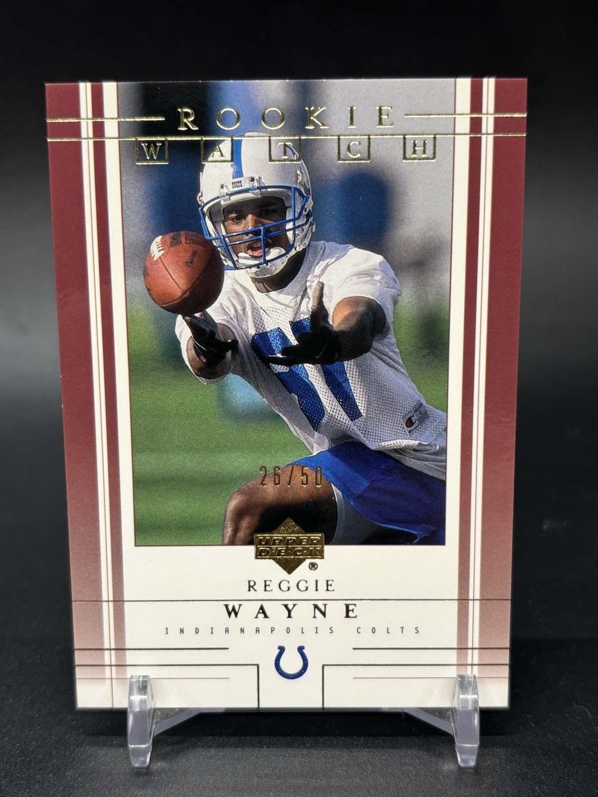 Reggie Wayne Upper Deck #245 Gold