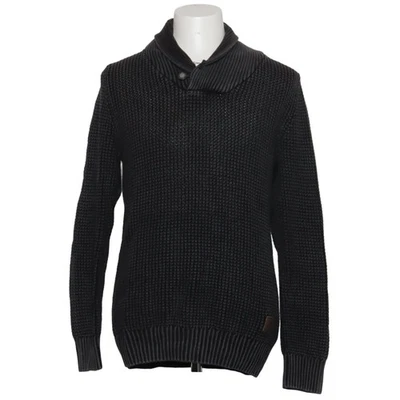 Key Largo, Strickpullover, Größe: L, ST PROJECT shawl collar, Grau #GLG - Bild 1 von 4