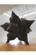 Postcard Frank Stella "Fat 12 Point Carbon Fiber Star" 2016 Aldrich Art Musm MNT