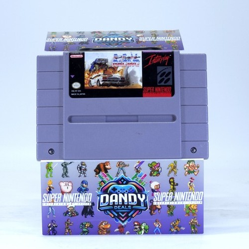 Radical Psycho Machine RPM Racing Super Nintendo SNES Video Game Cart
