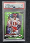 2024 Panini Prizm Patrick Mahomes II #138 Neon Green Pulsar PSA 9