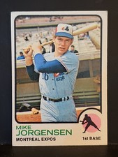 1973 Topps #281 Mike Jorgensen EXPOS 