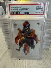 2024 Panini Phoenix Color Blast Marvin Harrison Jr. #CB-2 PSA 10