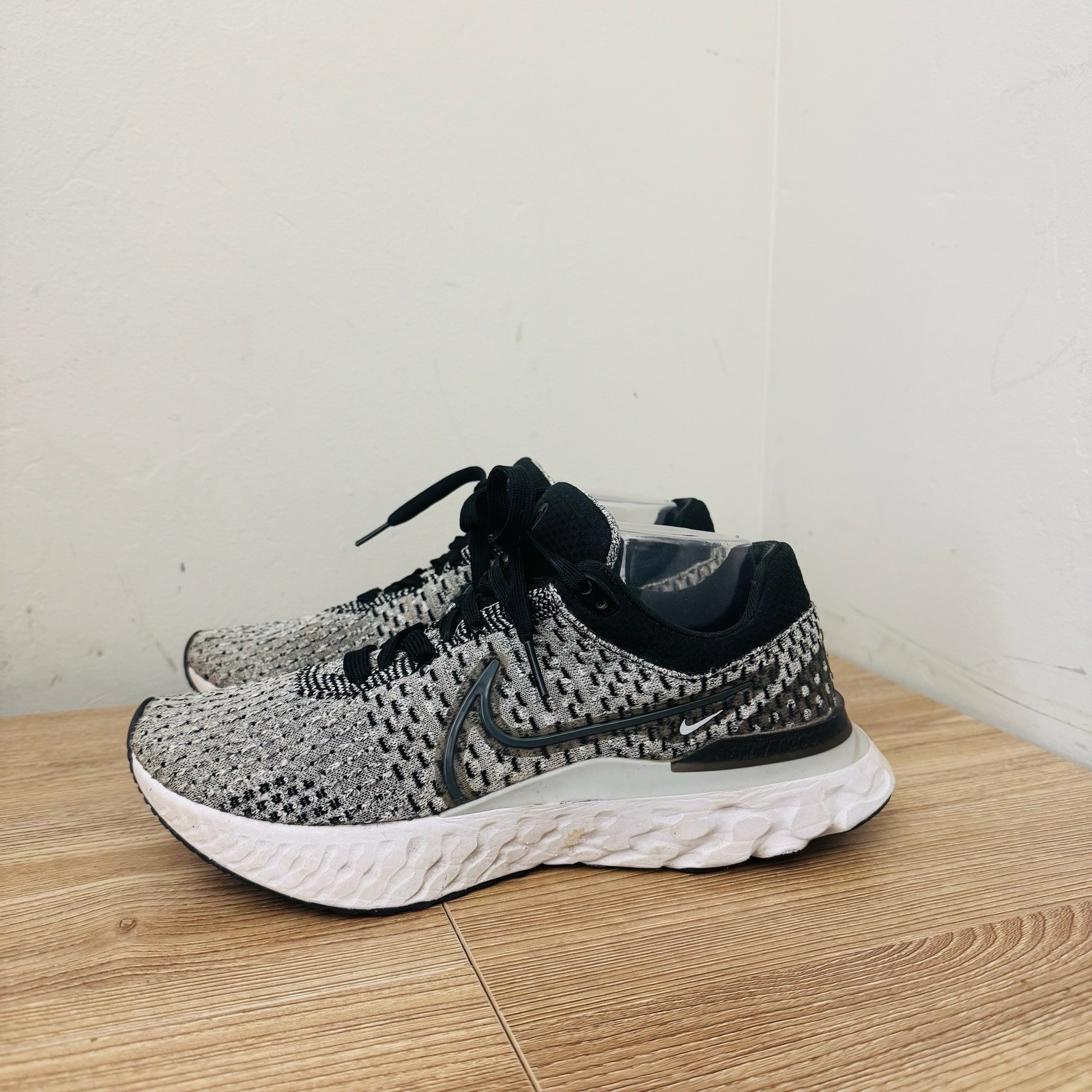 Nike React Infinity Run Flyknit 3 Gray Sneakers W… - image 2