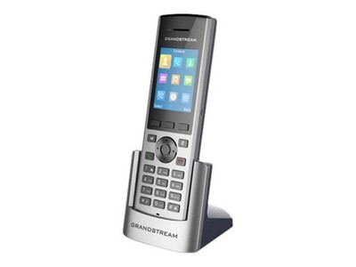Grandstream DP730 IP Phone Schwarz Grau Funkhorn 50m 400m 10 Leitungen