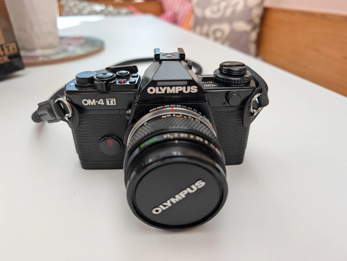 フィルムカメラ OLYMPUS OM-4Ti Black 28mm 1:2.8 Olympus OM-4Ti Film Cameras for sale | eBay UK