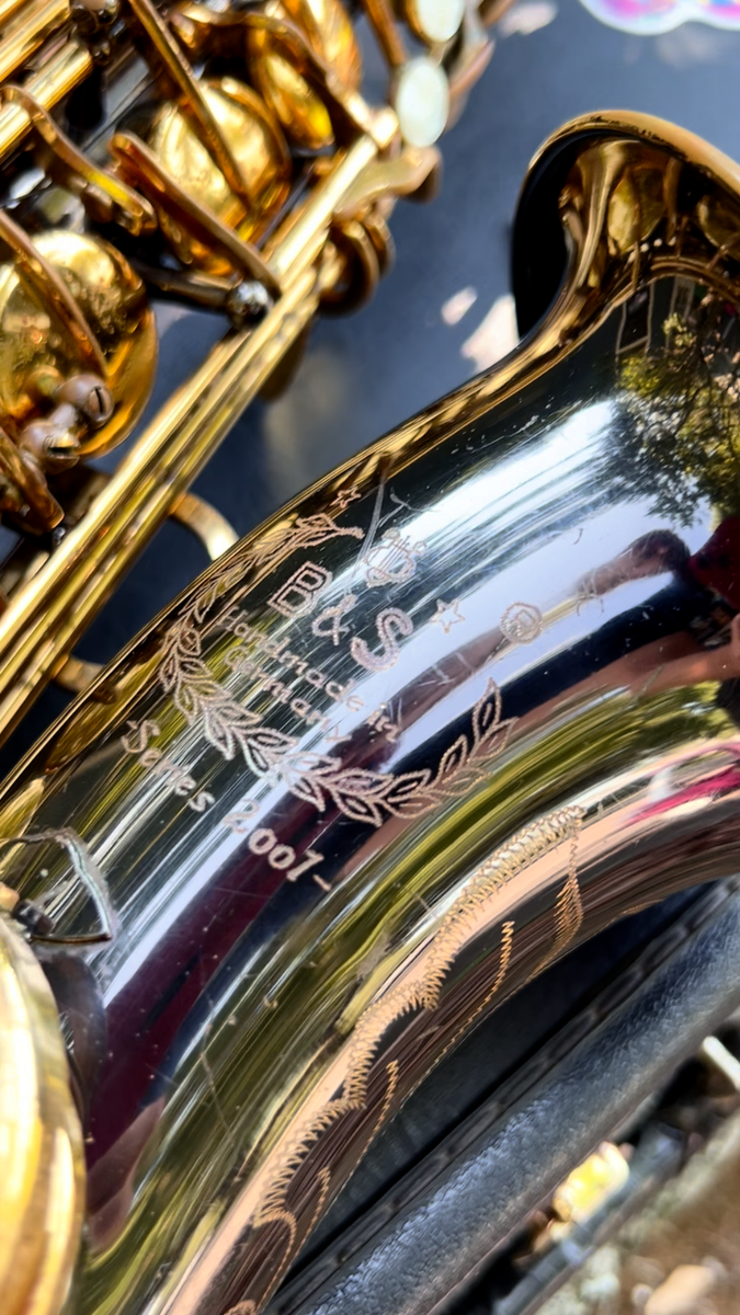 B&S Nickel Plated Series 2001 Alto Saxophone - Germany | eBay