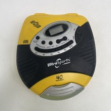 VTG Ultra Sports By Audiophase Portable CD Player With Digital AM/FM Tuner