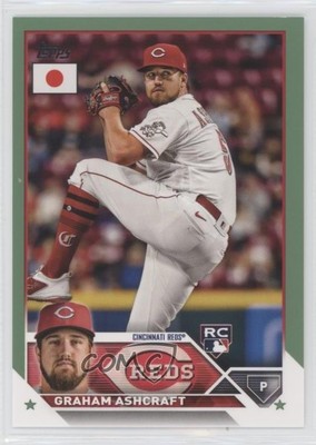 2023 Topps Japan Edition Jade Green 40/75 Graham Ashcraft #207 1c7f