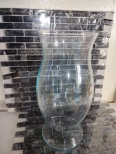 Glass Hurricane Shade For Candle Lighting 10"