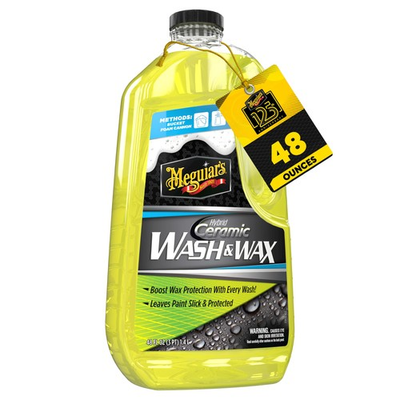 #ad Meguiar#x27;s Hybrid Ceramic Wash amp; Wax Sophisticated Car Care 48oz Liquid Soap $22.99