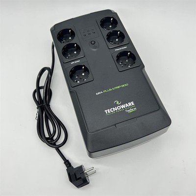 Tecnoware Power Systems   UPS Era Plus Strip 800 VA, Blackout-Schutz für PC, Mod