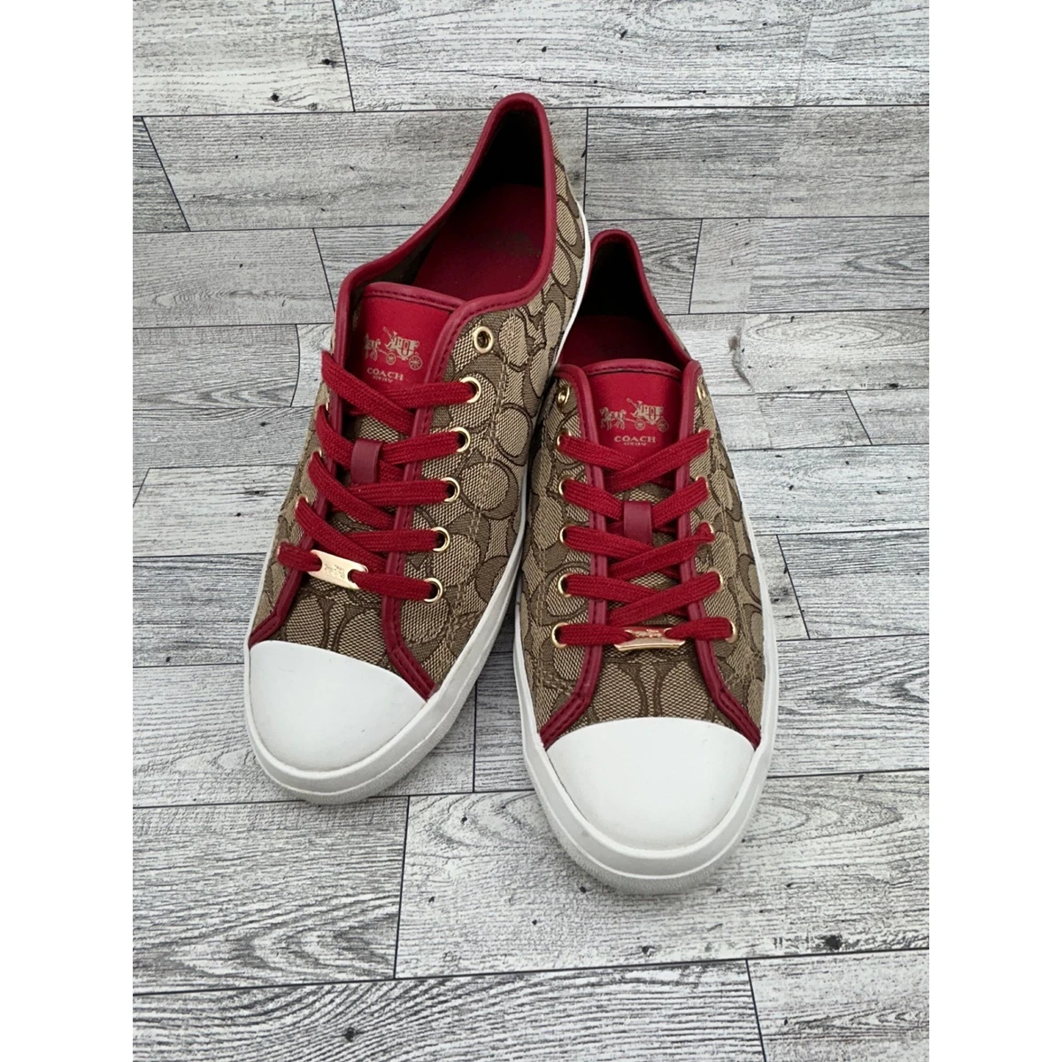Coach Multicolor Geometric Athletic Shoes for Women for sale | eBay
