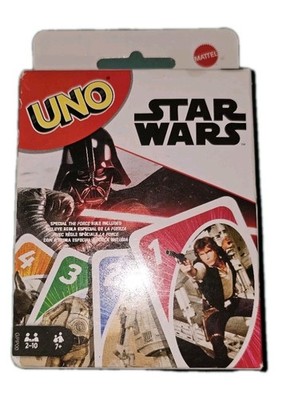 UNO Star Wars Card Game Mattel New Open Box Complete 112 Cards Darth Vader