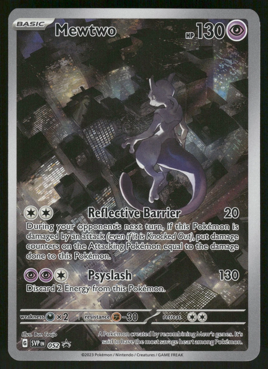 Mewtwo 052 Sv: Scarlet & Violet Promo Cards for sale | eBay