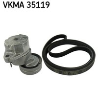 Keilrippenriemensatz SKF VKMA 35119 für GTC CC ZAFIRA T98 OPEL ASTRA A05 A04 M75