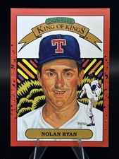 1990 Donruss - Nolan Ryan #665 King of Kings Front & Back