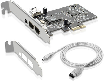 Pcie Firewire 400 Card,Ieee 1394A PCI Express 4 Ports Pcie Card (3 X 6 Pin And
