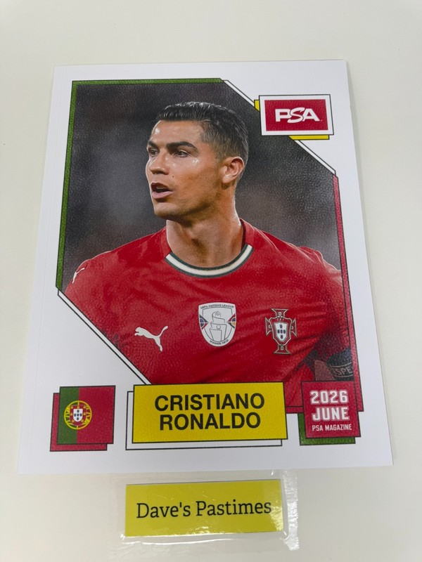 Christiano Ronaldo PSA Magazine June 2026 Volume No. 54