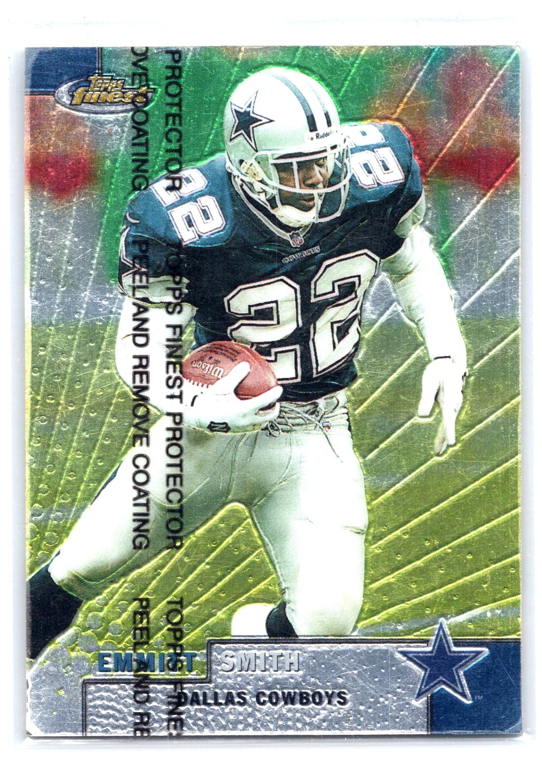 EMMITT SMITH 1999 Topps Finest #90