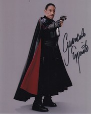 GIANCARLO ESPOSITO signed Autogramm 20x25cm STAR WARS MANDO in Person autograph