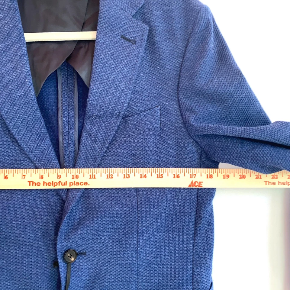 Mens Rodd & Gunn Fife Street Sport Coat Jacket Wool Navy Blue sz. XS Marlane - Image 3 of 4