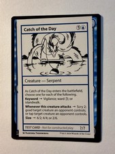 Catch of the Day Mystery Booster 2 Playtest Card NM MTG