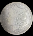 1891 O Morgan Silver Dollar 90% US Coin Good to Very Good
