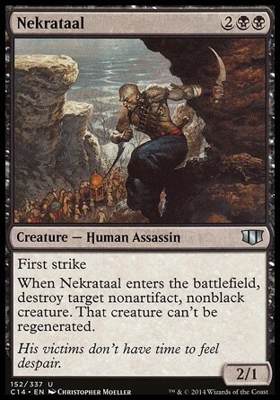Magic the Gathering MTG Nekrataal (152) Commander 2014   LP