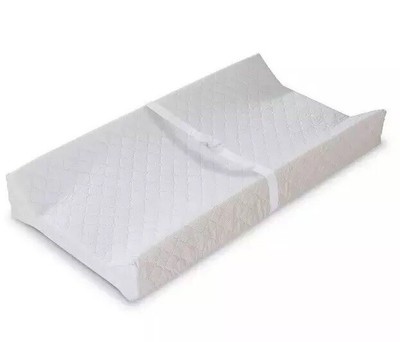 Summer Infant Contoured Changing Pad Quilted Vinyl Waterproof 16'' x 32''