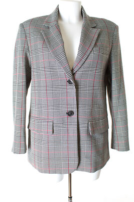 ZARA BASIC COLLECTION Blazer Jacket mit Viskose Damen Gr. S Mehrfarbig
