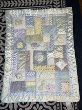 Kidsline Acadia Baby Nursery comforter quilt Pastel satin safari animals