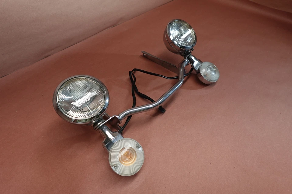 00-06 Harley Davidson Heritage Softail FLSTCI barra de luz de señal de giro delantera Foto 2 de 4