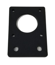 2020 NEMA17 Mounting Plate Black Anodized